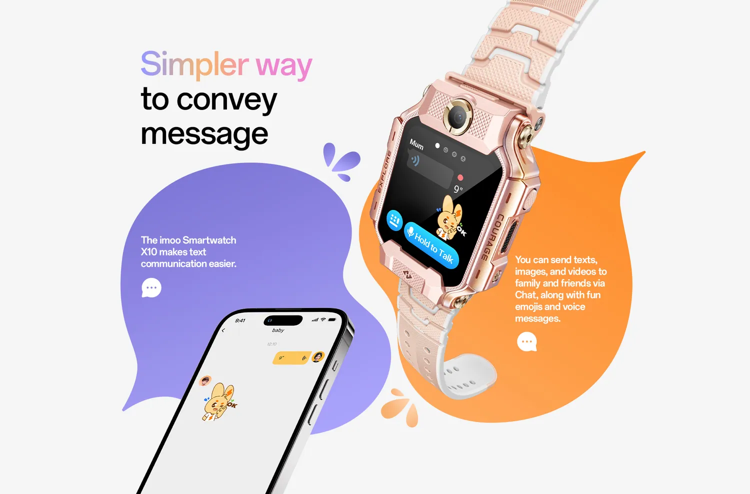 imoo Smartwatch X10 — Reloj inteligente infantil 4G con doble cámara — 11